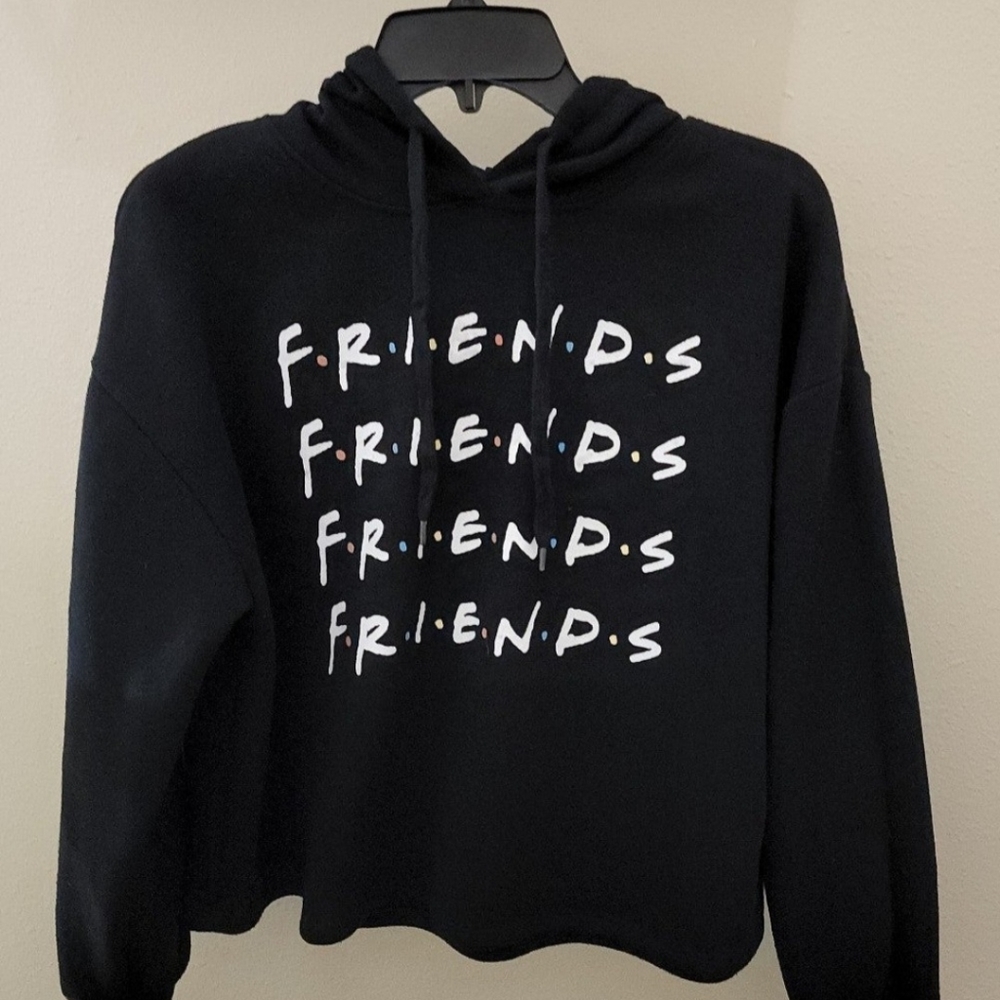 Friends cropped hoodie